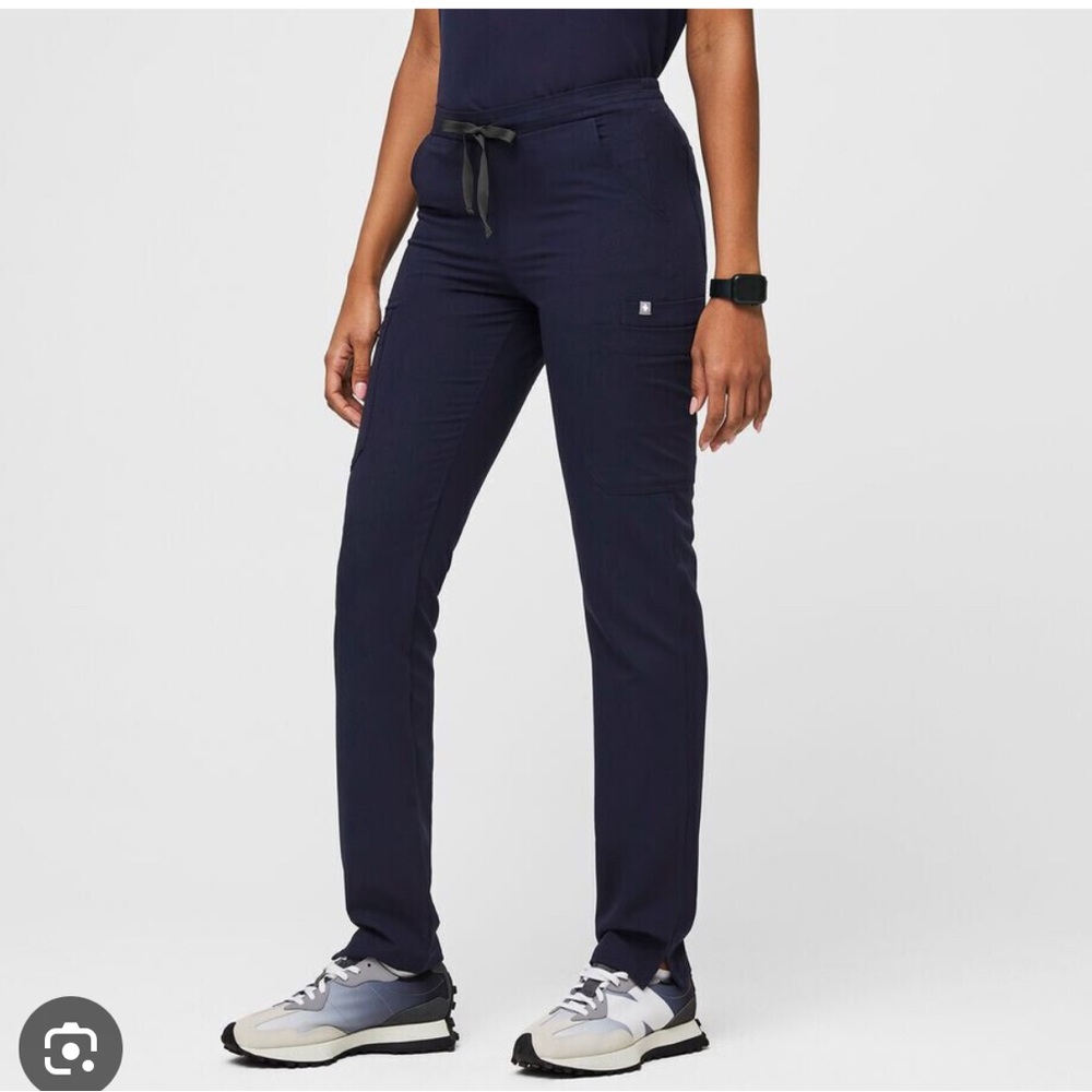 Figs Technical Collection Black Scrub Pants